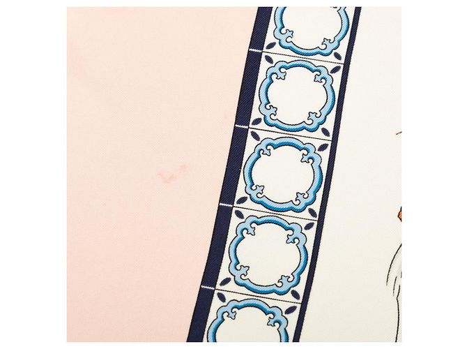Hermès Hermes Carre 90 Royal Andalusian Equestrian School Schal Pink Mehrfarben - Ansicht 4