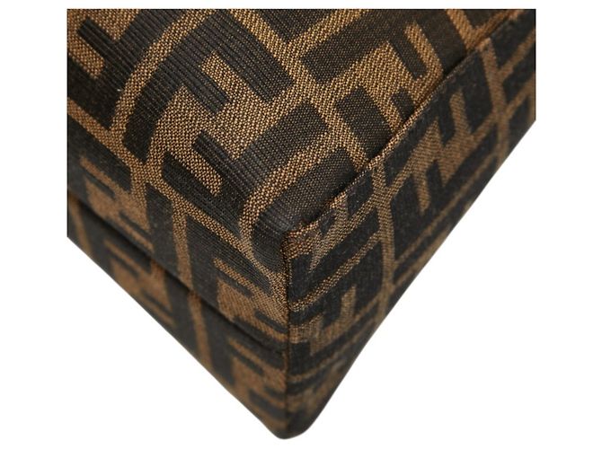 Borsa monospalla Fendi Zucca Marrone - vista 6