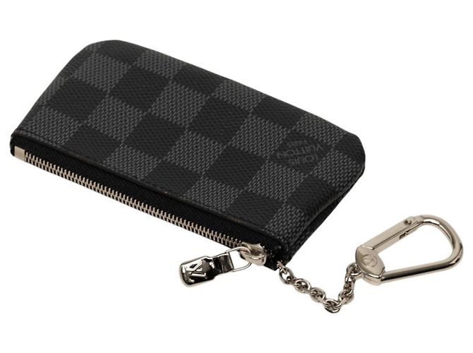 Louis Vuitton Damier Graphite Coin Purse Black Damier ebene - view 4