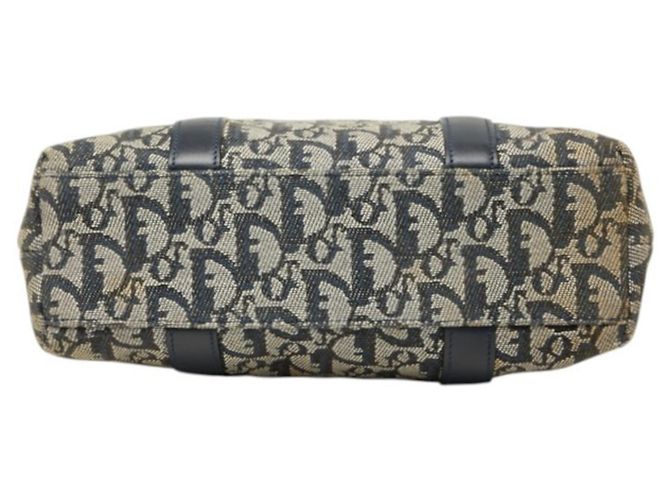 Borsa Christian Dior Dior Trotter Blu navy - vista 3