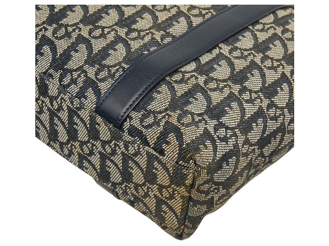 Borsa Christian Dior Dior Trotter Blu navy - vista 4