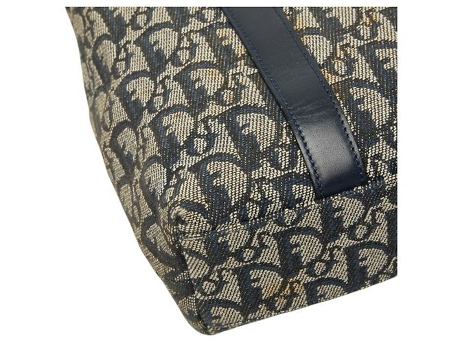 Borsa Christian Dior Dior Trotter Blu navy - vista 5