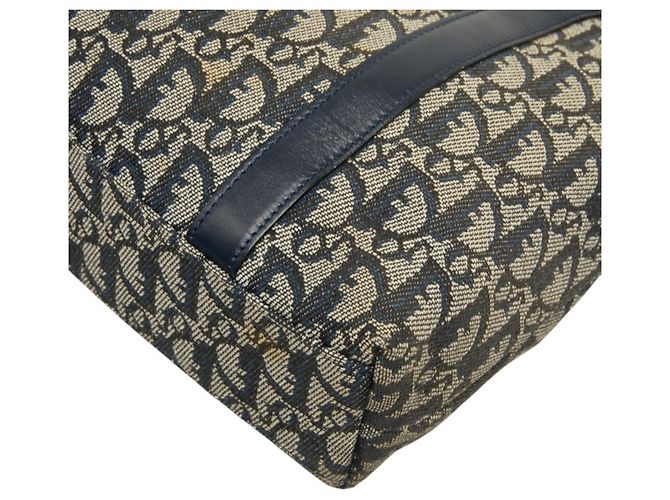 Borsa Christian Dior Dior Trotter Blu navy - vista 6