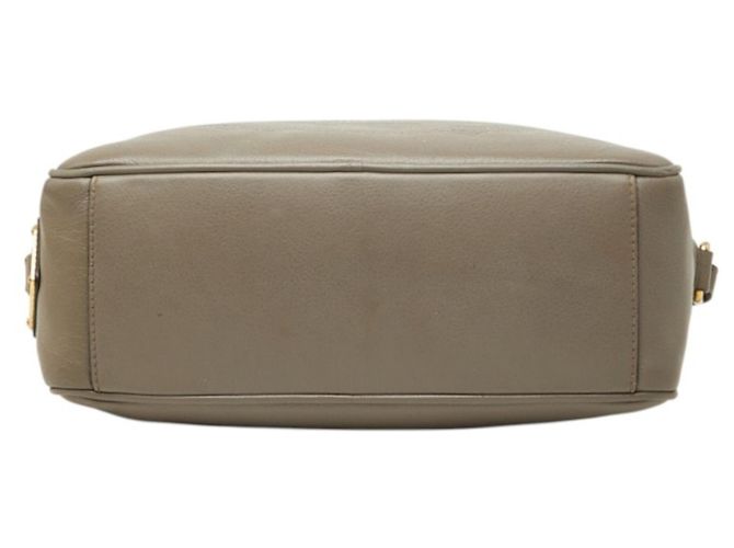 Borsa a tracolla Prada con placca logo triangolare Marrone - vista 3