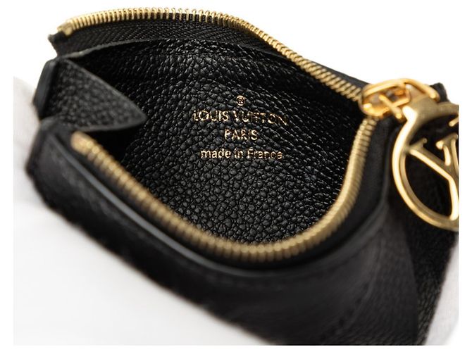 Louis Vuitton Monogram Empreinte Portecarte Romy Wallet Negro Monograma - vista 5