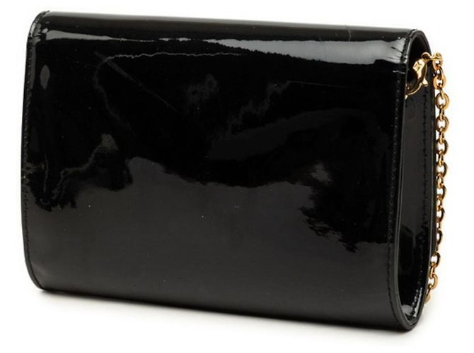 Louis Vuitton Pochette Louise PM Borsa a Tracolla con Catena Nero - vista 2