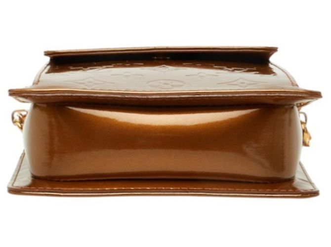 Borsa a tracolla Louis Vuitton Monogram Vernis Mott Marrone Bronzo - vista 3