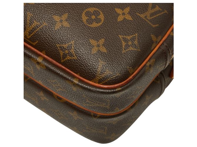 Bolso bandolera Louis Vuitton Monogram Reporter PM Castaño - vista 4