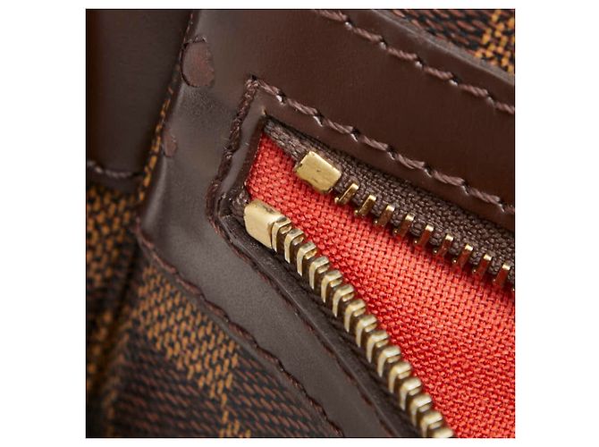Borsa a tracolla Louis Vuitton Damier Bastille Marrone - vista 10