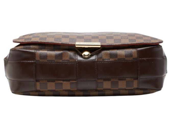 Borsa a tracolla Louis Vuitton Damier Bastille Marrone - vista 3