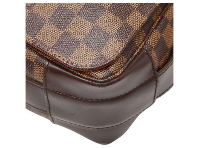 Borsa a tracolla Louis Vuitton Damier Bastille Marrone - vista 4