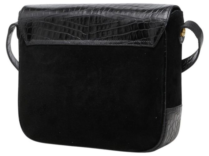 Borsa a tracolla Salvatore Ferragamo Gancini Nero - vista 2