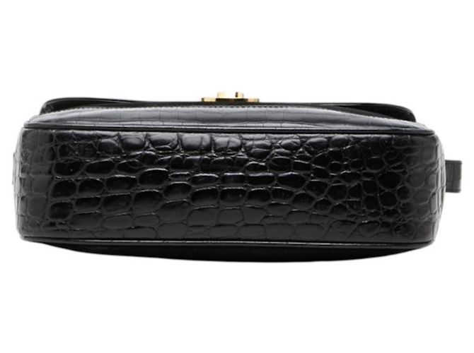 Borsa a tracolla Salvatore Ferragamo Gancini Nero - vista 3