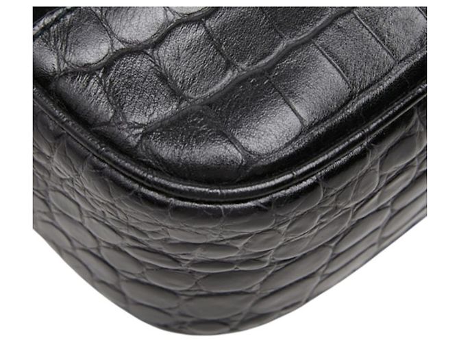 Borsa a tracolla Salvatore Ferragamo Gancini Nero - vista 4