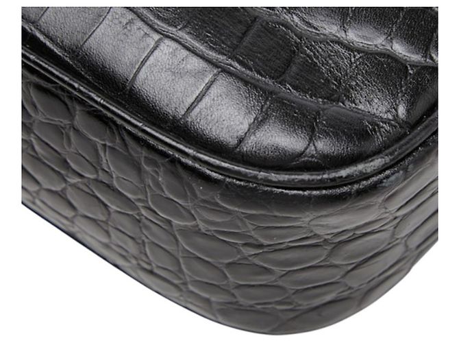 Borsa a tracolla Salvatore Ferragamo Gancini Nero - vista 5