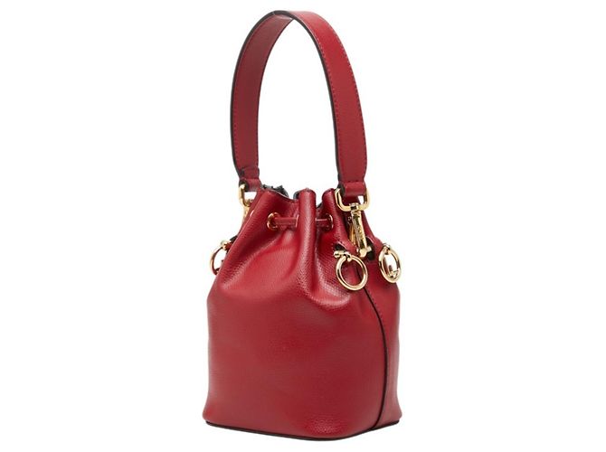 Borsa a mano Fendi Mon Trésor Mini Rosso - vista 2