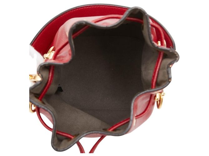 Borsa a mano Fendi Mon Trésor Mini Rosso - vista 8
