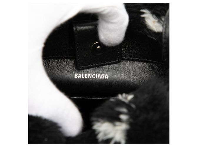 Borsa a mano e a tracolla Balenciaga Everyday Nero - vista 5