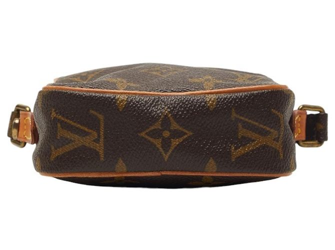 Louis Vuitton Monogram Mini Danube Crossbody Shoulder Bag Braun - Ansicht 3