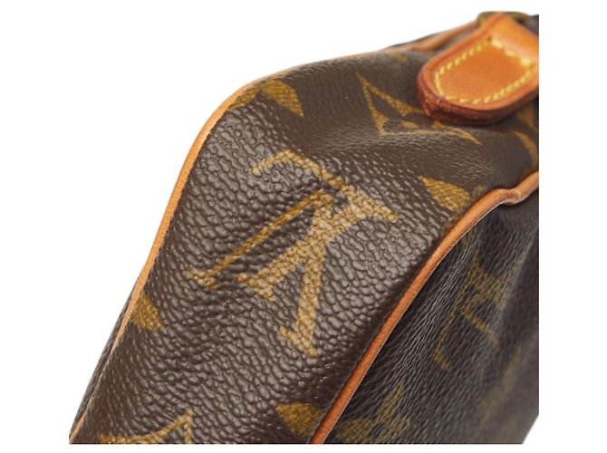 Louis Vuitton Monogram Mini Danube Crossbody Shoulder Bag Braun - Ansicht 4