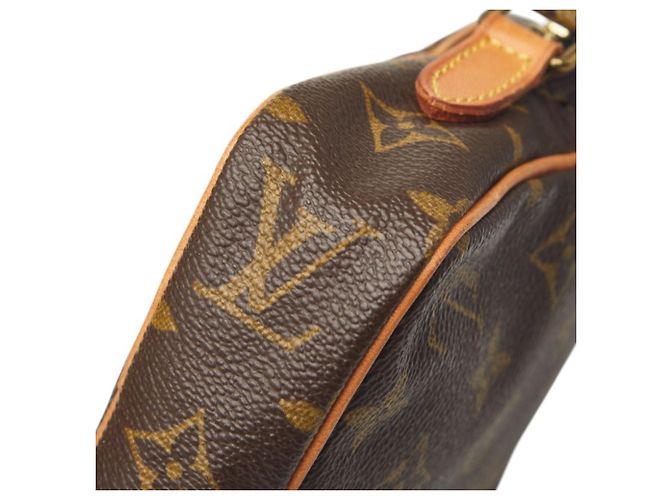 Louis Vuitton Monogram Mini Danube Crossbody Shoulder Bag Braun - Ansicht 5
