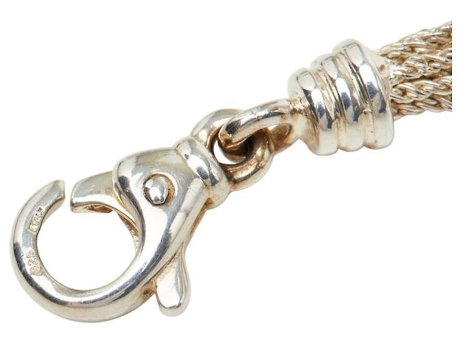 Autre Marque Collana a catena in argento Tiffany & Co. con lapislazzuli - vista 8