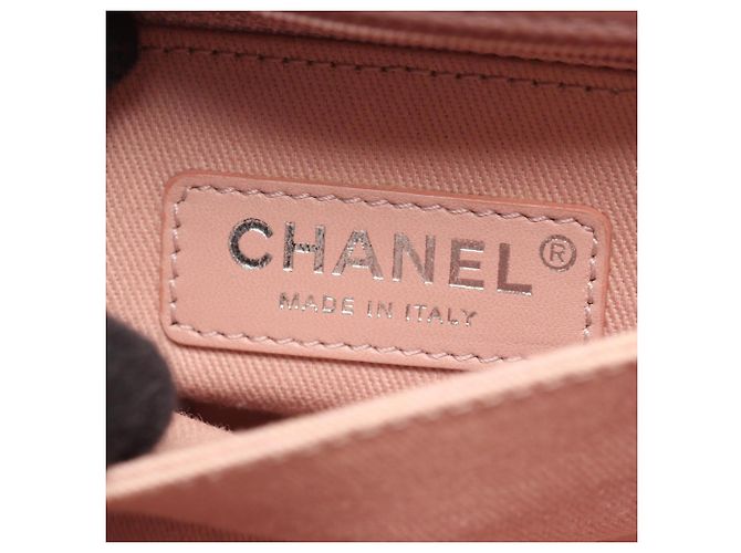Borsa a mano 2-Way Chanel Coco Handle Flap Matelassé Rosa - vista 4