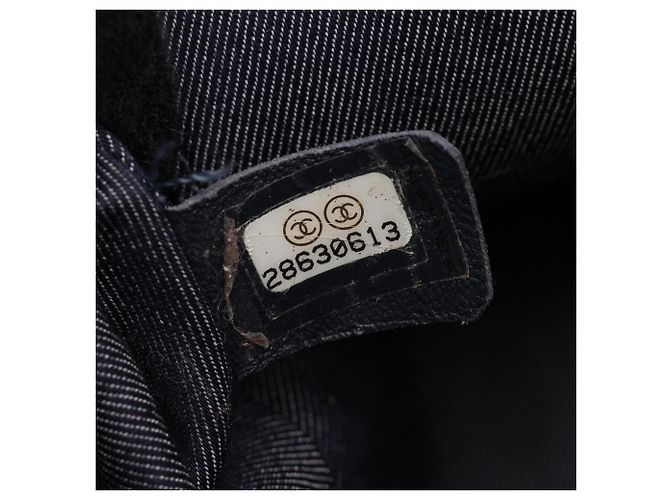 Mochila/Bolso Chanel Coco Mark Chain Negro - vista 5