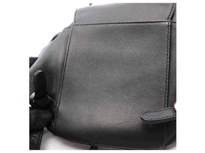 Mochila/Bolso Chanel Coco Mark Chain Negro - vista 9