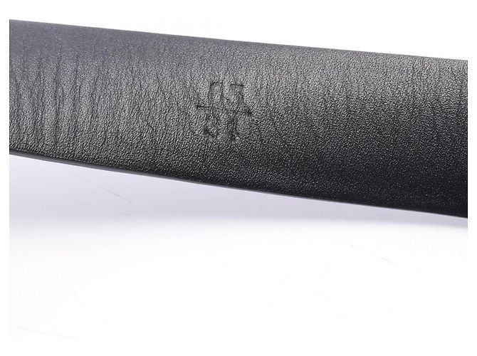 Timeless Chanel Coco Mark Gürtel mit Strasssteinen Schwarz - Ansicht 5