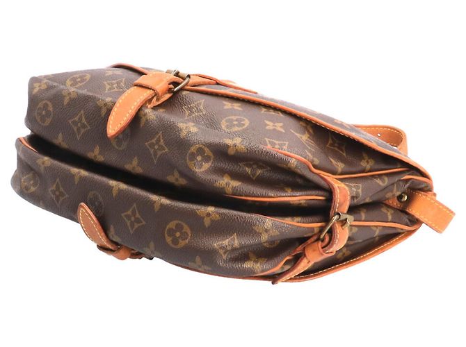 Louis Vuitton Saumur 30 Monogram Schultertasche Braun - Ansicht 6