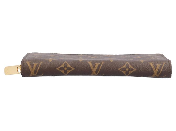Zippy Cartera Larga Louis Vuitton Monogram Castaño - vista 4