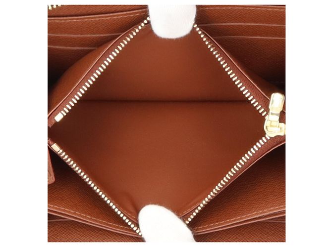 Zippy Cartera Larga Louis Vuitton Monogram Castaño - vista 6