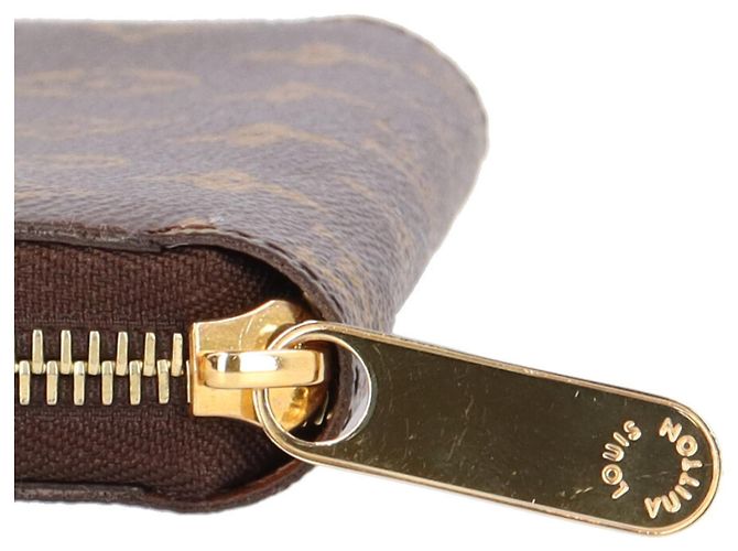 Zippy Cartera Larga Louis Vuitton Monogram Castaño - vista 8
