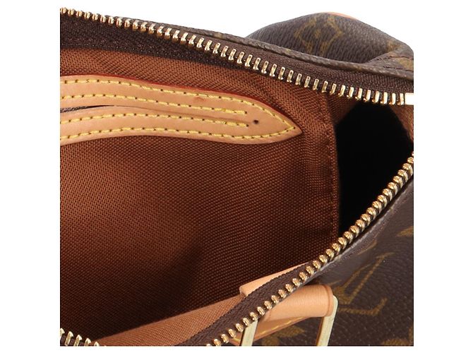 Bolso de mano Louis Vuitton Speedy 25 Monogram Castaño - vista 9