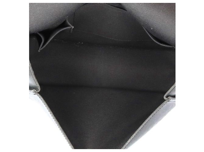 Borsa a tracolla Louis Vuitton Andrey Taiga Nero Grigio - vista 7