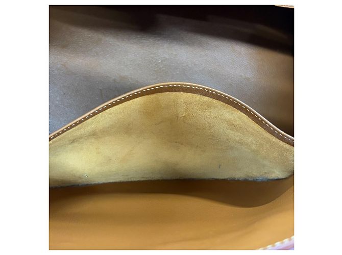 Hermès Sac à main Hermes Birkin 35 en cuir Togo marron Doré - vue 8