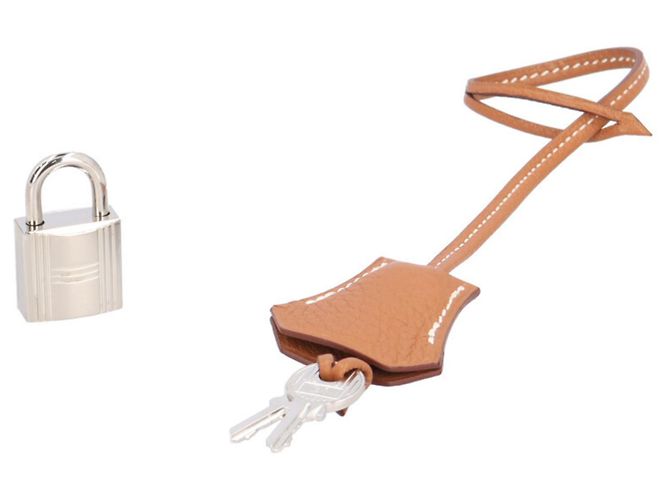 Hermès Bolso Hermes Birkin 40 Castaño Dorado - vista 10