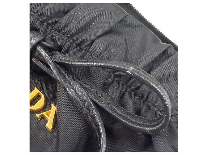 Bolsa de ombro Prada em nylon Preto - vista 12