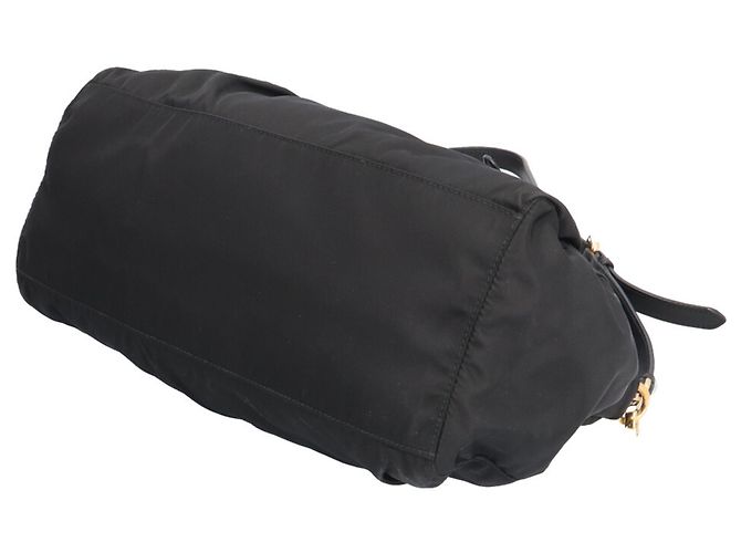 Bolsa de ombro Prada em nylon Preto - vista 5