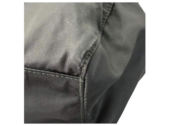 Bolsa de ombro Prada em nylon Preto - vista 8