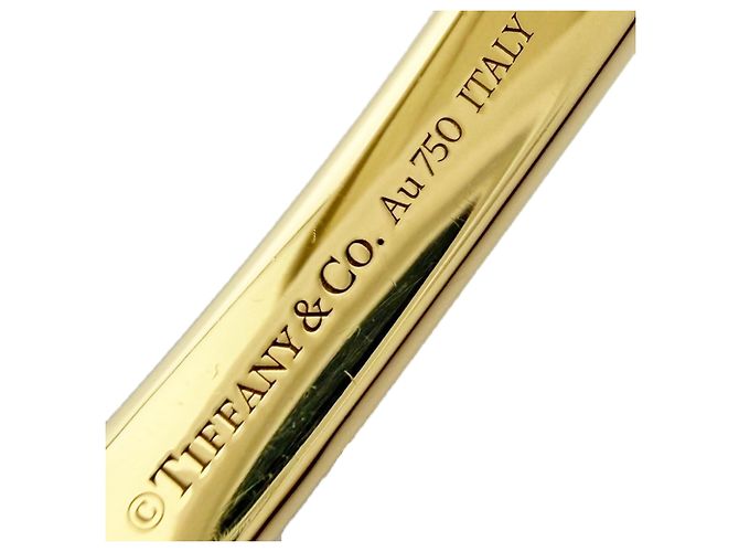 Autre Marque Bracciale con charm Tiffany & Co. in oro giallo 18K - vista 5