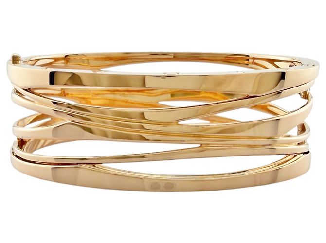 Bulgari Bracciale con Charm Bvlgari in Oro Rosa 18K - vista 3