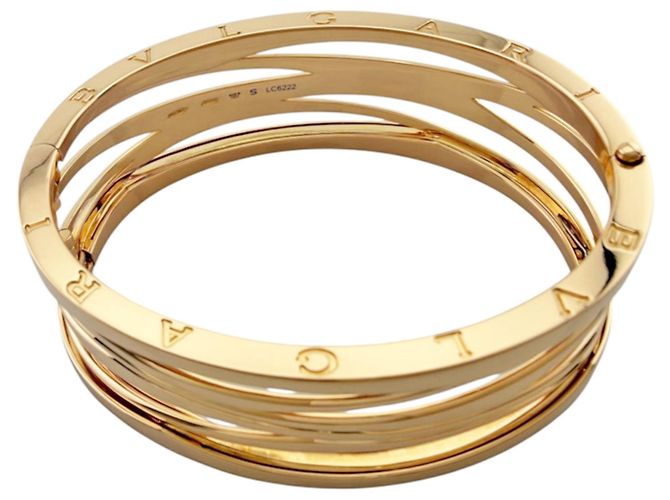 Bulgari Bracciale con Charm Bvlgari in Oro Rosa 18K - vista 5