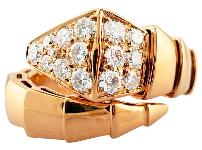 Bulgari Anello Bvlgari Serpenti Viper Single Coil - vista 3