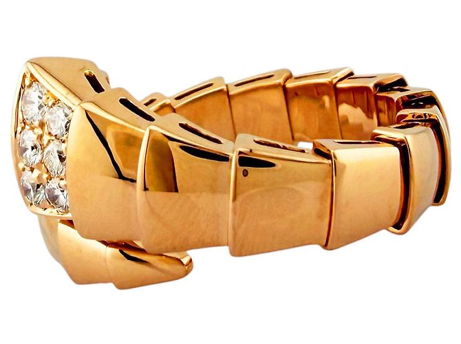 Bulgari Anello Bvlgari Serpenti Viper Single Coil - vista 4