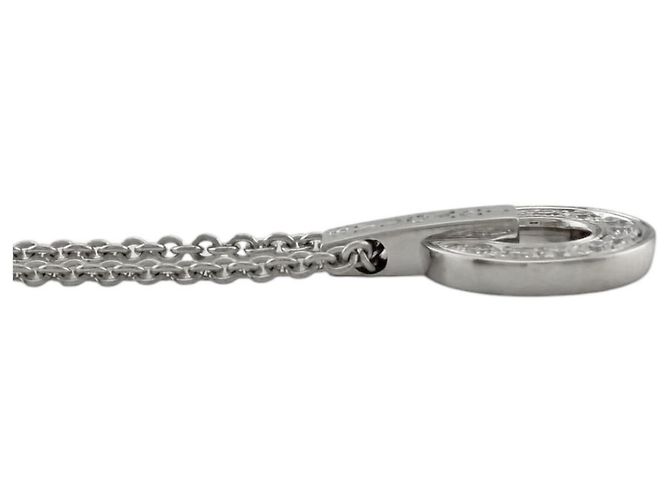 Bulgari Collar Bvlgari Openwork en oro blanco de 18K - vista 4