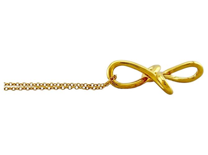 Autre Marque Collana Croce Infinity Tiffany & Co. in Oro Giallo 18K - vista 4