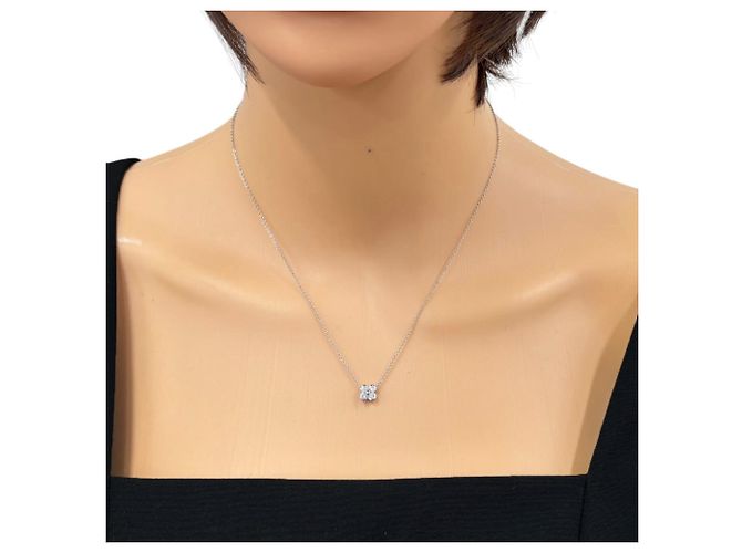 Autre Marque Collar Tiffany & Co. de platino con engaste de bisel - vista 2