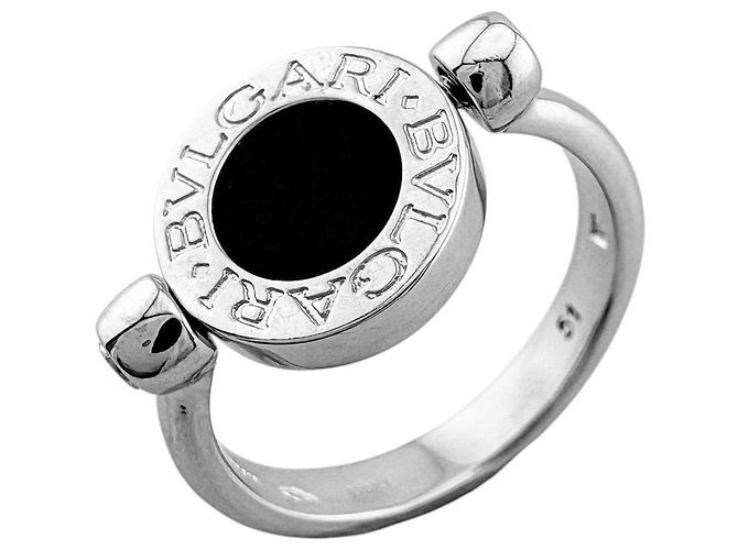 Bulgari Anillo Flip Bvlgari en oro blanco de 18K - vista 3